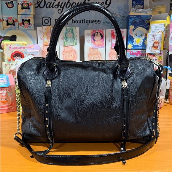 Steve Madden Black Satchel Purse